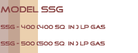 Stainless steel grill model ssg